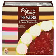 Cheesecake Factory Strawberry Topped Wedge Cheesecake - 13.75 OZ