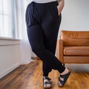 Bamboo Lounge Joggers - Black