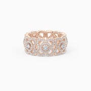 Enchanted Lotus Band in Rose Gold