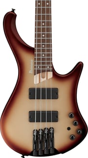 Ibanez Bass Workshop EHB600 Electric Bass Guitar - Charred Champagne Burst Matte