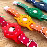 AirTag® Holder for Small Pet Collars (15 Colors) - Sized for Cats + Small Dogs