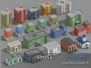SimplePoly Buildings - Low Poly Assets