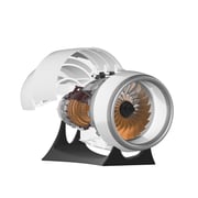 SkyMechman NTR-900 Building a 1/30 Turbofan Engine Model Kit - Build Your Own High Bypass Engine Nacelle that Works
