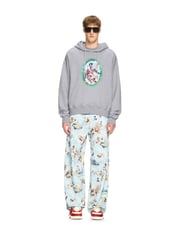 GRAY FRESCO HOODIE
