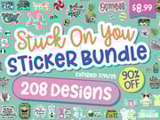 Stuck On You Sticker Bundle - 90% Off Limited Time