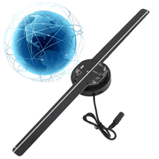 Hologram Led Fan 3d Holographic Fan Screen Hd Version Naked Eye 3d Home Decor Billboards