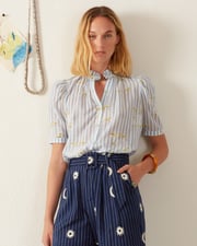 Winnie Magnolia Stripe Shirt