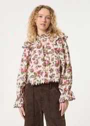 Lucilia Top | Macadamia Morlaix Fleur
