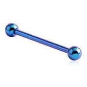 14g Titanium Industrial Barbell (internal)