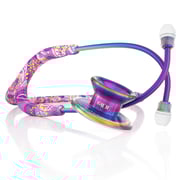 MD One® Epoch® Titanium Adult Stethoscope - Purpaisely/Kaleidoscope
