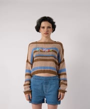 Kickers Stripe Logo Knit