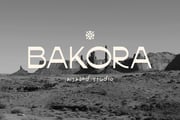 Bakora Font Duo