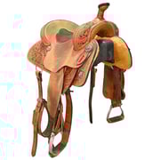 Used 14" Stoney Saddlery Barrel Saddle