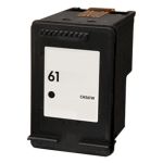 Replacement HP 61 Ink Cartridges - CH561WN - Black