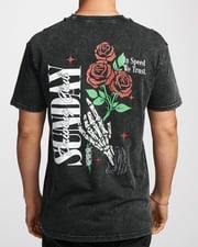ROSES STONE WASHED TEE