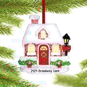 Personalized Our New Home Christmas Ornament