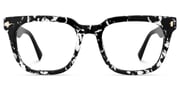 Vinyl - Square Pattern Eyeglasses