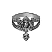 TRIBAL CROSS RING