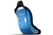 Hybrid Formula & GT Position Fiberglass Seat - Alpine Livery