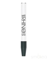White Rhino Pyrex Glass Dab Straw