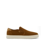 Mens Baja 2.0 Slip On Sneaker Walnut Twill Canvas