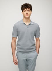 Urban Relaxed Polo Sweater