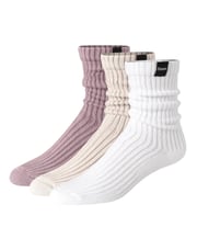 Hanes Originals Men’s SuperSoft Slouch Crew Socks, 3-Pairs