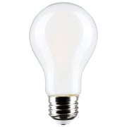 A19 LED Bulb, 60W Equal, 8 Watts, 800 Lumens, 2700K, E26 Medium Base, Frosted Finish, Pack of 4