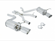 Megan Racing Cat-Back OE-RS 08-14 Mercedes-Benz C-Class C300/ C350 V6 Sedan Mid Pip/ Rolled Tips