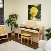 Roland HP702 Digital Piano - Light Oak