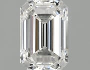 1.01 Carat Emerald Shaped Excellent Cut F-VVS2 - IGI Certified Lab Grown Diamond