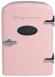 Frigidaire 6-Can Retro Mini Fridge - Pink
