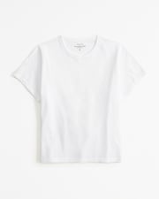 Essential Polished Body-Skimming Tee
