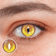 Halloween DragonMaidYellow Colored Contact Lenses