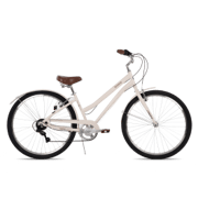 Sienna Comfort Bike, 27.5-Inch, Cream