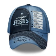 Jesus The Way The Truth The Life | Personalized Classic Cap