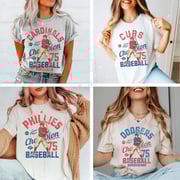 Vintage Baseball Teams Bella Tee