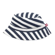 Stripe Bucket Sun Hat - Navy