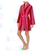 Pink Straight Down The Line Robe