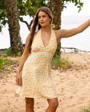 Sunny Sometimes Dress - Golden Peach