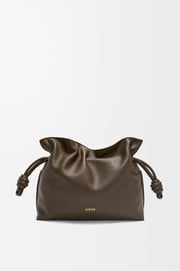 Medium Flamenco clutch in nappa calfskin