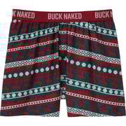 Men's Buck Naked Pattern Boxers