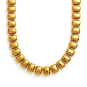 Beaded Barrel Necklace