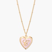Isla Heart Enamel Locket