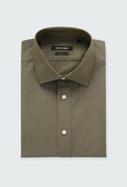Helmsley Oxford Olive Shirt