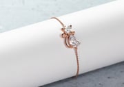 The Jewelled Cat Bracelet