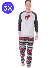 Cabin Moose Men's PJ Set
