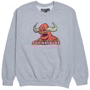 Toy Machine Hell Monster Crew Sweatshirt - Heather Grey