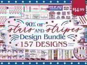 Stars & Stripes Design Bundle [Reg. $151]