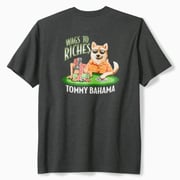 Tommy Bahama Men's Wags To Riches Pocket T-Shirt - Coal Heather
